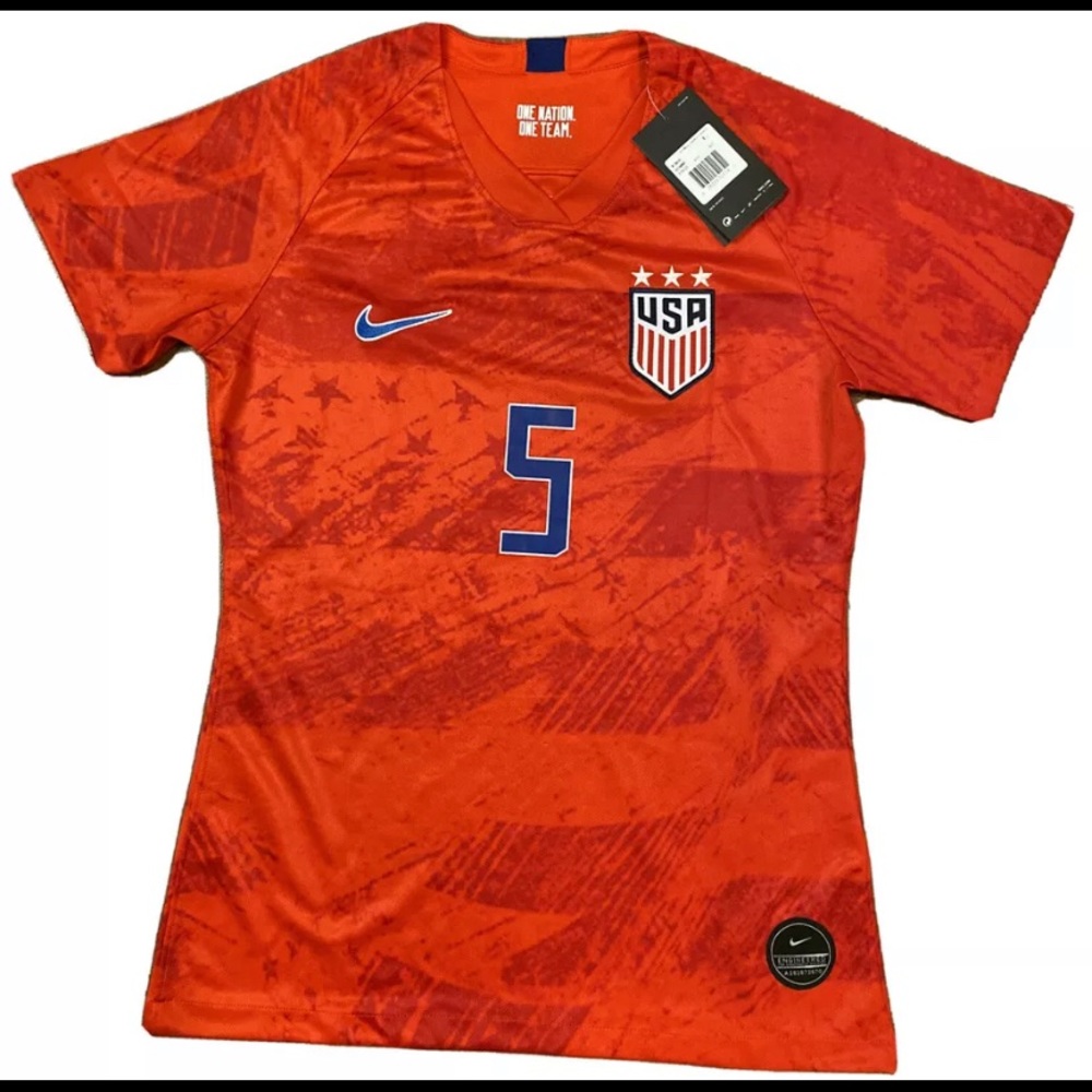 Nike USA Kelley O'Hara Jersey Dri-Fit Women Large